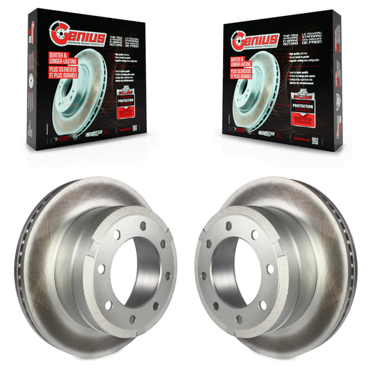 [Arrière] Kit de disque (revêtu) de frein pour Ford F-250 Super Duty F-350 KG-100456