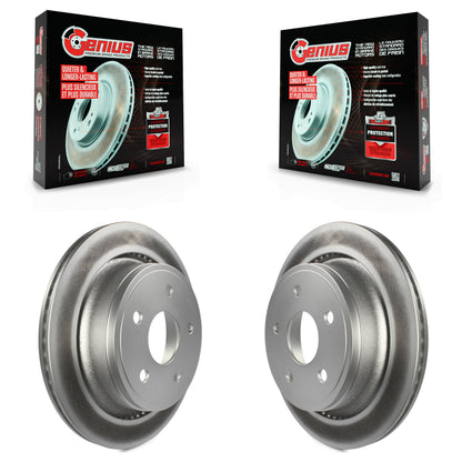 [Arrière] Kit de disque (revêtu) de frein pour Ram 1500 Dodge Durango Classic Chrysler Aspen KG-100466