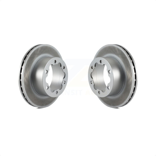 [Arrière] Kit de disque (revêtu) de frein pour Sprinter 3500 Mercedes-Benz Freightliner Dodge 2500 4500 3500XD KG-100480 par Genius