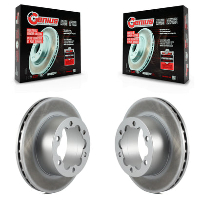 [Arrière] Kit de disque (revêtu) de frein pour Sprinter 3500 Mercedes-Benz Freightliner Dodge 2500 4500 3500XD KG-100480