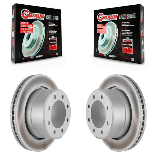 [Arrière] Kit de disque (revêtu) de frein pour Ram 2500 3500 1500 Dodge KG-100484