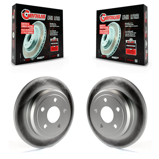 [Arrière] Kit de disque (revêtu) de frein pour Jeep Grand Cherokee Dodge Durango KG-100485