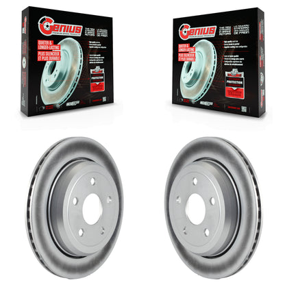 [Arrière] Kit de disque (revêtu) de frein pour Jeep Grand Cherokee Dodge Durango WK KG-100486
