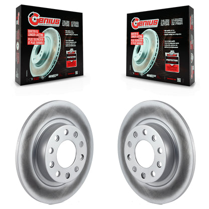 [Arrière] Kit de disque (revêtu) de frein pour 2013-2016 Dodge Dart KG-100488