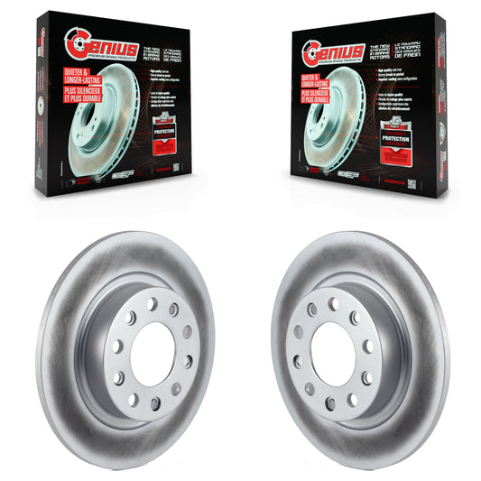 [Arrière] Kit de disque (revêtu) de frein pour 2013-2016 Dodge Dart KG-100488