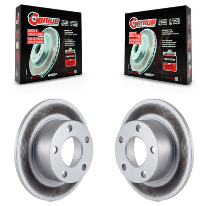 [Arrière] Kit de disque (revêtu) de frein pour Volkswagen Passat Audi A6 Quattro 100 S6 KG-100497
