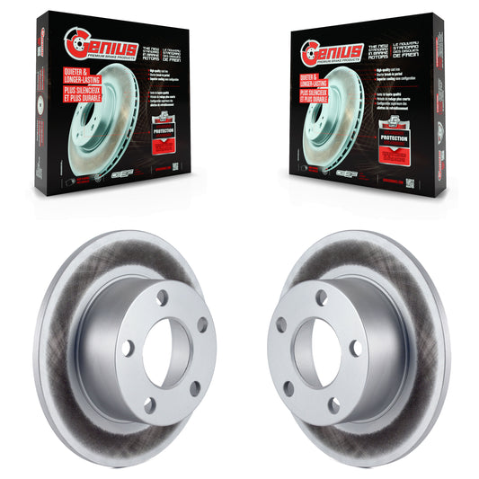 [Arrière] Kit de disque (revêtu) de frein pour Volkswagen Passat Audi A6 Quattro 100 S6 KG-100497