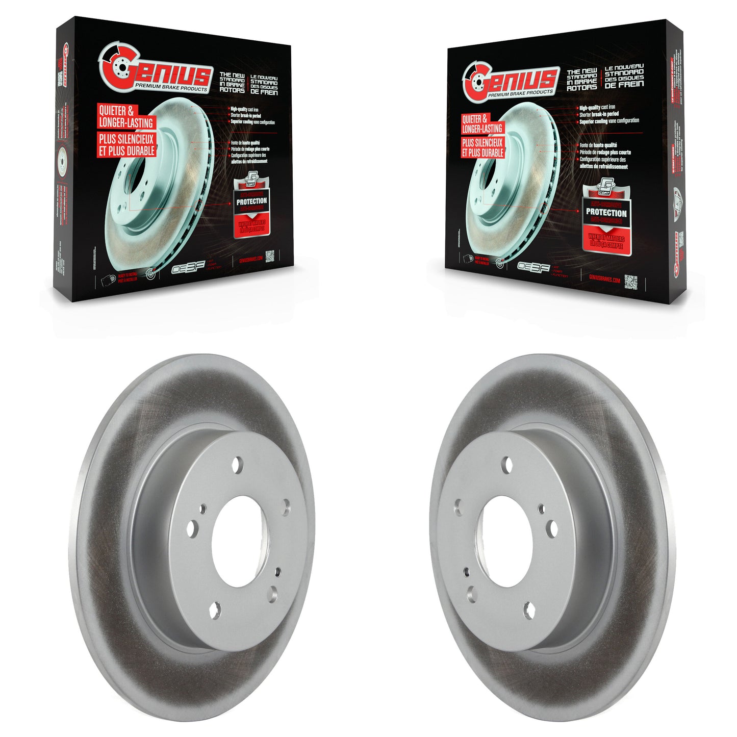 [Arrière] Kit de disque (revêtu) de frein pour Nissan Maxima Infiniti I30 I35 INFINITI KG-100499