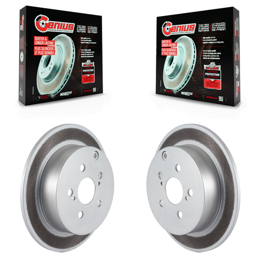 [Arrière] Kit de disque (revêtu) de frein pour Toyota Corolla Matrix Scion tC Pontiac Vibe Celica KG-100510