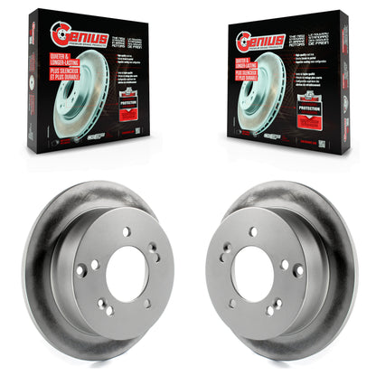 [Arrière] Kit de disque (revêtu) de frein pour Hyundai Sonata Kia Sportage Tucson Optima XG350 XG300 Magentis KG-100523