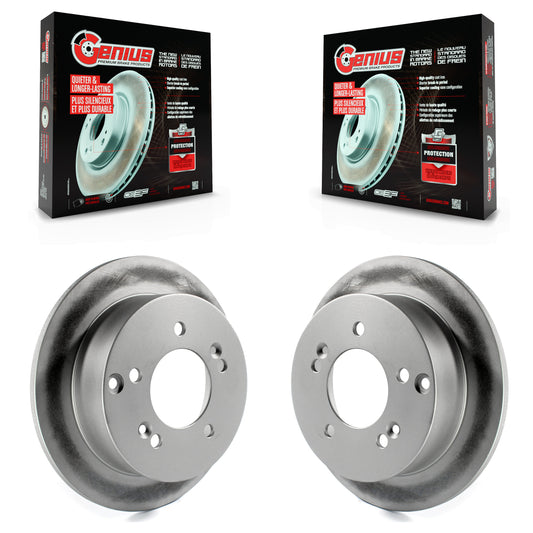 [Arrière] Kit de disque (revêtu) de frein pour Hyundai Sonata Kia Sportage Tucson Optima XG350 XG300 Magentis KG-100523