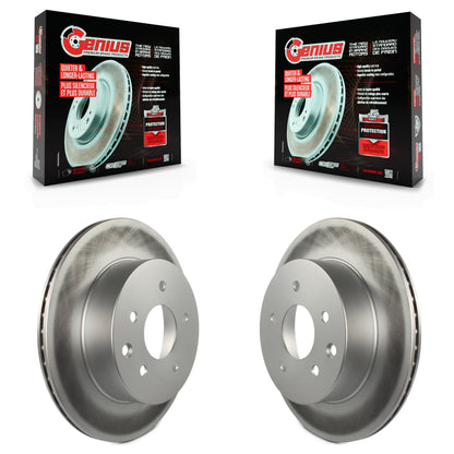 [Arrière] Kit de disque (revêtu) de frein pour Nissan Rogue Sport INFINITI G35 Select LEAF Juke 350Z Q45 M45 Qashqai X-Trail KG-100525