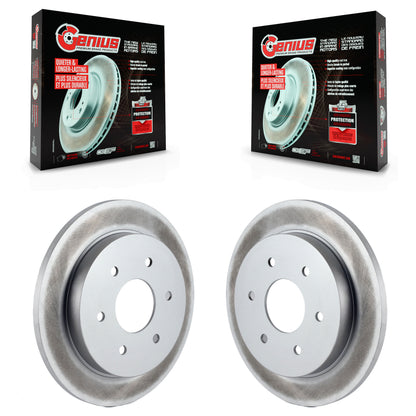 [Arrière] Kit de disque (revêtu) de frein pour Nissan Titan Armada INFINITI QX56 Pathfinder TITAN KG-100536