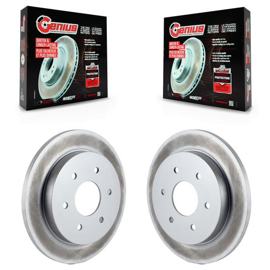 [Arrière] Kit de disque (revêtu) de frein pour Nissan Titan Armada INFINITI QX56 Pathfinder TITAN KG-100536
