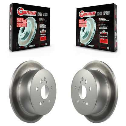 [Arrière] Kit de disque (revêtu) de frein pour Lexus Toyota Highlander RX350 RX330 RX400h KG-100538