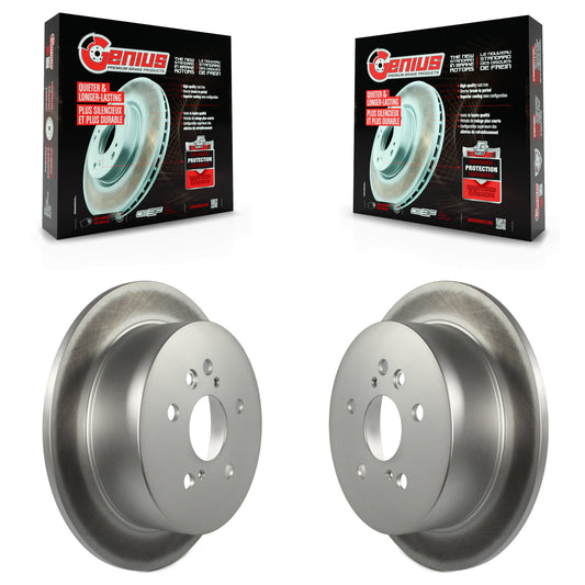 [Arrière] Kit de disque (revêtu) de frein pour Lexus Toyota Highlander RX350 RX330 RX400h KG-100538