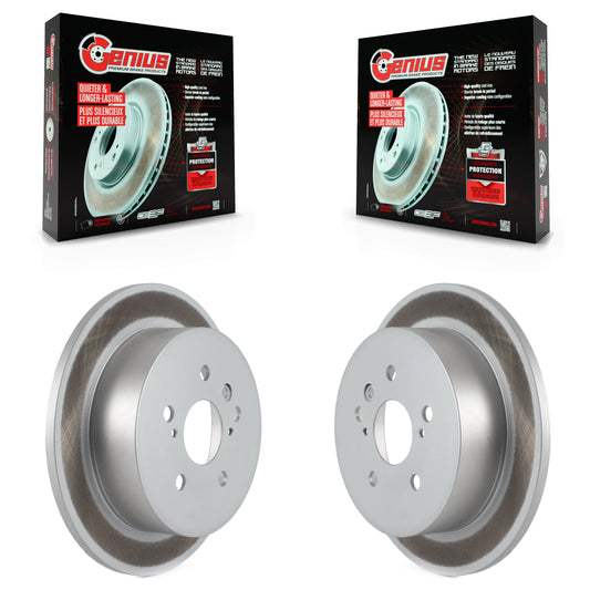 [Arrière] Kit de disque (revêtu) de frein pour 2004-2010 Toyota Sienna KG-100539