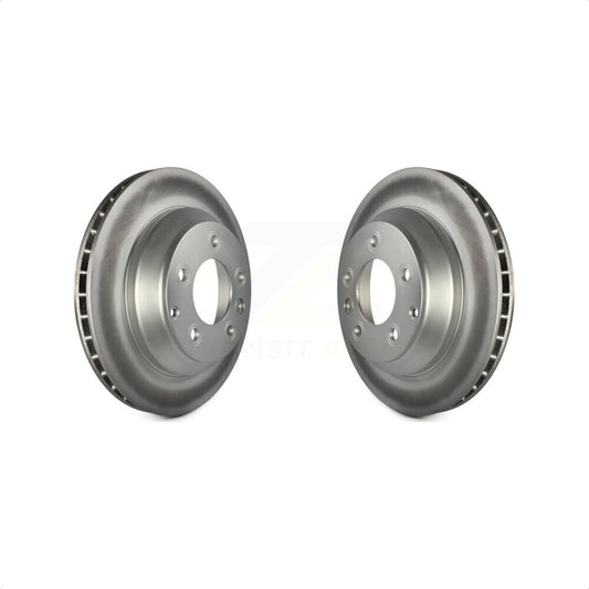 [Arrière] Kit de disque (revêtu) de frein pour Porsche Cayenne Audi Q7 Volkswagen Touareg KG-100540 par Genius