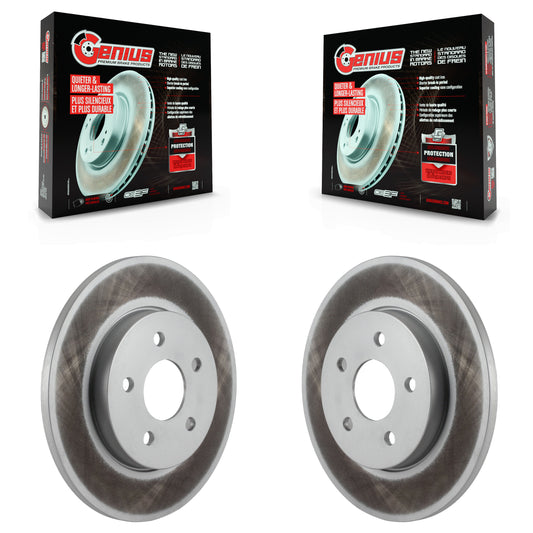 [Arrière] Kit de disque (revêtu) de frein pour 2002-2008 Jaguar X-Type KG-100541