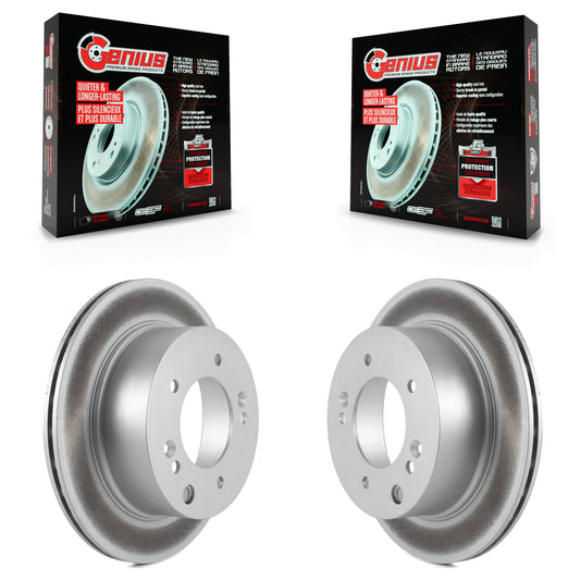 [Arrière] Kit de disque (revêtu) de frein pour 2003-2006 Kia Sorento KG-100548
