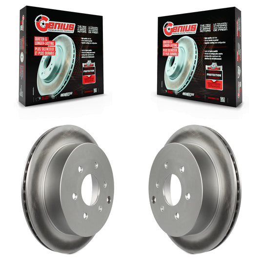 [Arrière] Kit de disque (revêtu) de frein pour Nissan Frontier Xterra Suzuki Equator KG-100558