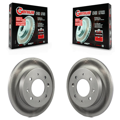 [Arrière] Kit de disque (revêtu) de frein pour Kia Spectra Spectra5 KG-100561