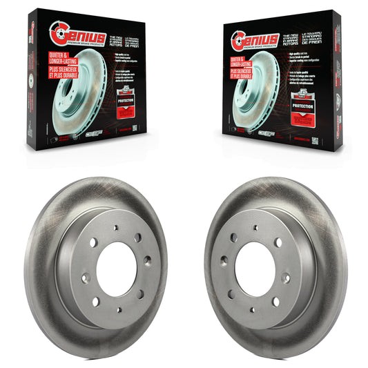 [Arrière] Kit de disque (revêtu) de frein pour Kia Spectra Spectra5 KG-100561