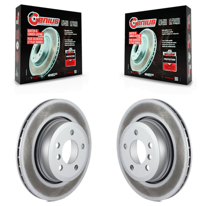 [Arrière] Kit de disque (revêtu) de frein pour 2004-2010 BMW X3 KG-100562