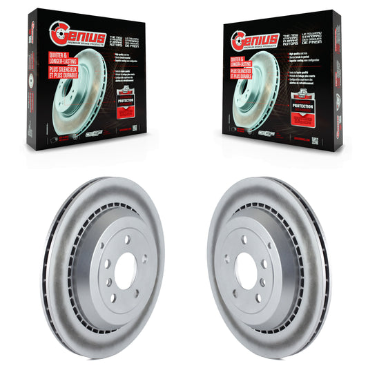 [Arrière] Kit de disque (revêtu) de frein pour Mercedes-Benz ML350 GL450 R350 GL550 GL350 ML500 ML550 GL320 R500 R320 KG-100568