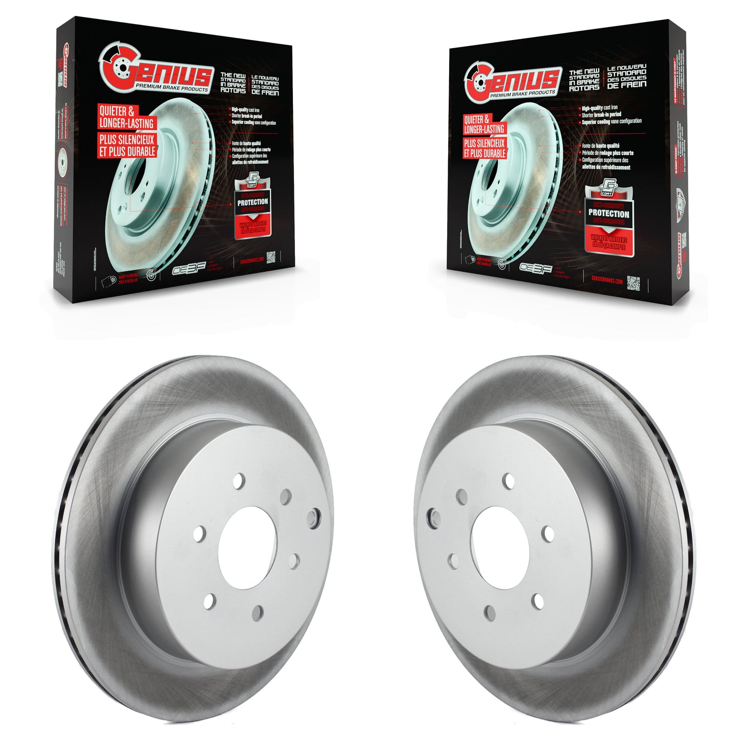 [Arrière] Kit de disque (revêtu) de frein pour Nissan Pathfinder KG-100571