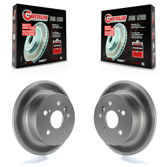 [Arrière] Kit de disque (revêtu) de frein pour Toyota Camry Lexus ES350 Avalon KG-100573