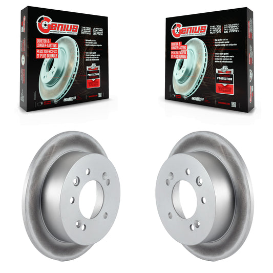 [Arrière] Kit de disque (revêtu) de frein pour Hyundai Elantra KG-100585