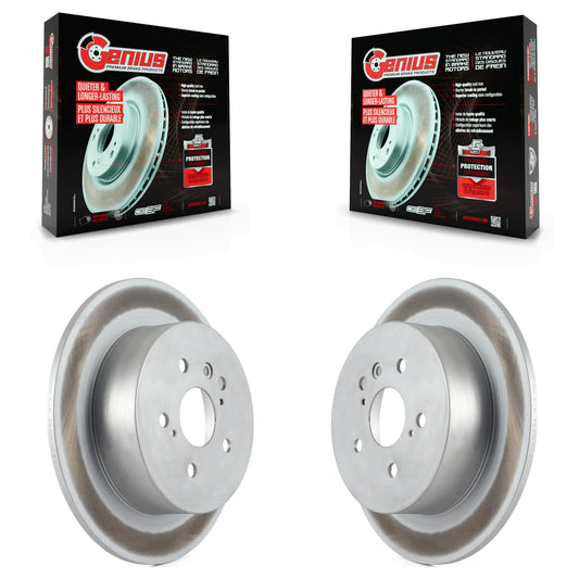 [Arrière] Kit de disque (revêtu) de frein pour 2008-2013 Toyota Highlander KG-100604