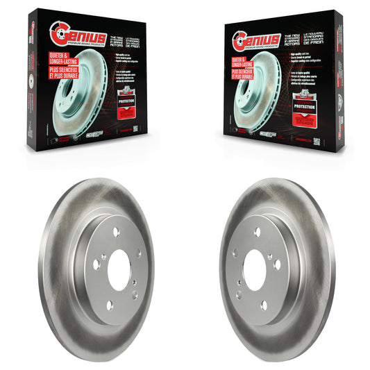 [Arrière] Kit de disque (revêtu) de frein pour Scion xB Toyota Matrix Pontiac Vibe Corolla iM KG-100605