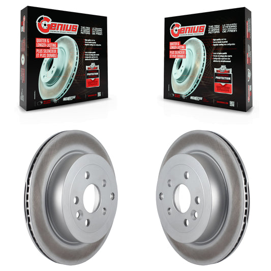 [Arrière] Kit de disque (revêtu) de frein pour 2008-2012 Land Rover LR2 KG-100607
