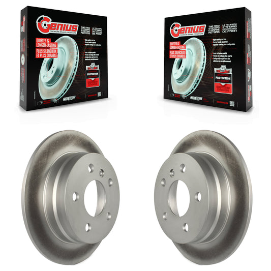 [Arrière] Kit de disque (revêtu) de frein pour 2006-2011 Mercedes-Benz B200 KG-100610
