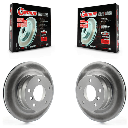 [Arrière] Kit de disque (revêtu) de frein pour 2008-2013 BMW 128i KG-100613