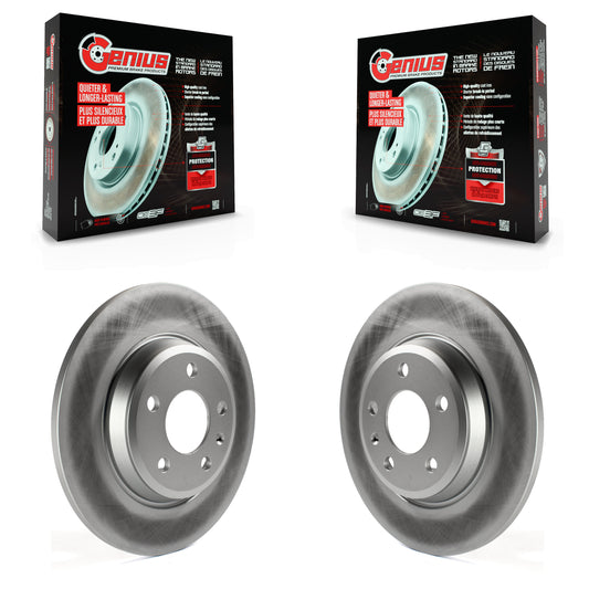 [Arrière] Kit de disque (revêtu) de frein pour Audi Q5 A4 Quattro A5 A7 allroad A6 S5 Sportback KG-100614