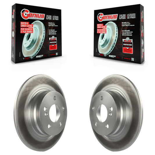 [Arrière] Kit de disque (revêtu) de frein pour Mercedes-Benz C300 C250 C230 KG-100618