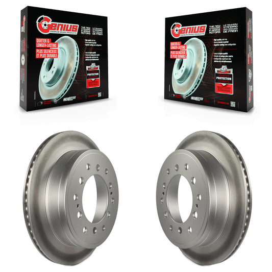 [Arrière] Kit de disque (revêtu) de frein pour Toyota 4Runner Lexus GX460 FJ Cruiser KG-100626