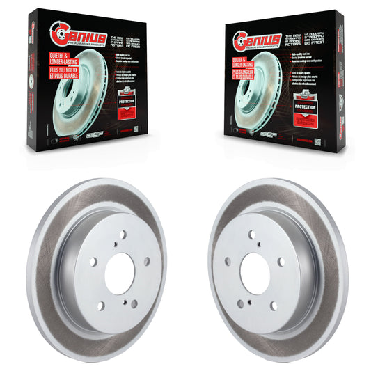 [Arrière] Kit de disque (revêtu) de frein pour 2010-2013 Suzuki Kizashi KG-100632