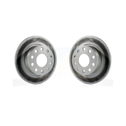 [Arrière] Kit de disque (revêtu) de frein pour Volkswagen Jetta Beetle Eos Audi A3 GTI Golf SportWagen Quattro KG-100635 par Genius