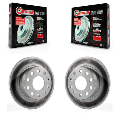 [Arrière] Kit de disque (revêtu) de frein pour Volkswagen Jetta Beetle Eos Audi A3 GTI Golf SportWagen Quattro KG-100635