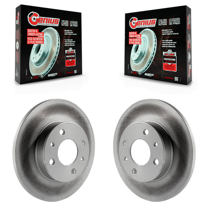[Arrière] Kit de disque (revêtu) de frein pour Fiat 500 KG-100643