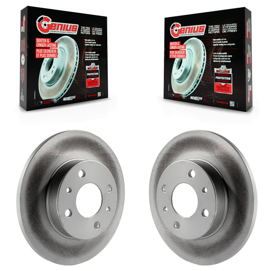 [Arrière] Kit de disque (revêtu) de frein pour Fiat 500 KG-100643