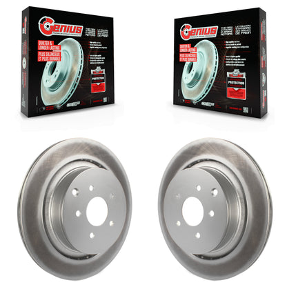 [Arrière] Kit de disque (revêtu) de frein pour INFINITI Q50 M37 Q60 Q70 Q70L QX70 M56 FX50 KG-100644