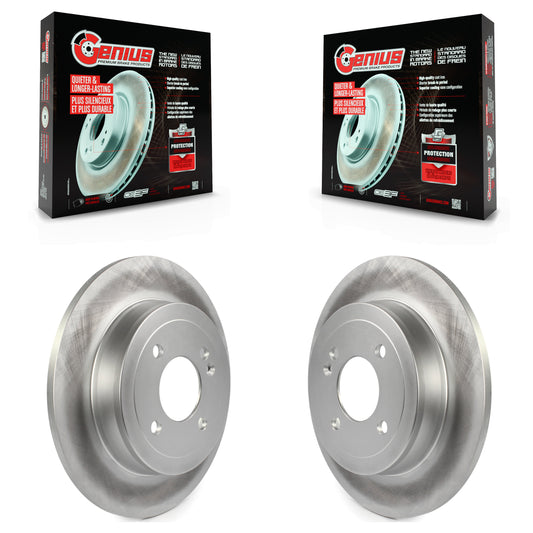 [Arrière] Kit de disque (revêtu) de frein pour Hyundai Accent Kia Rio KG-100650