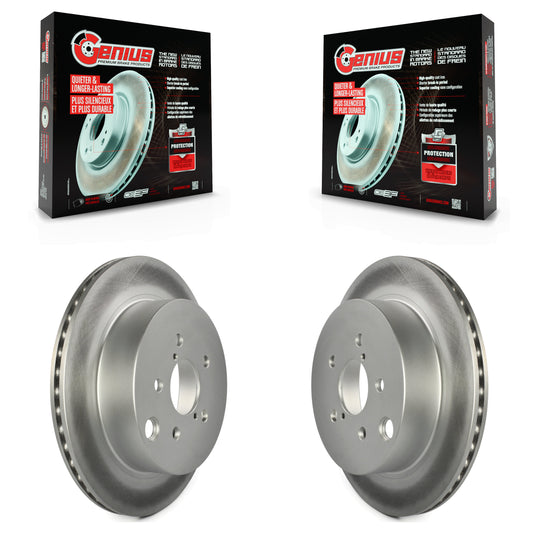 [Arrière] Kit de disque (revêtu) de frein pour 2014-2018 Subaru Forester 2.0L KG-100666