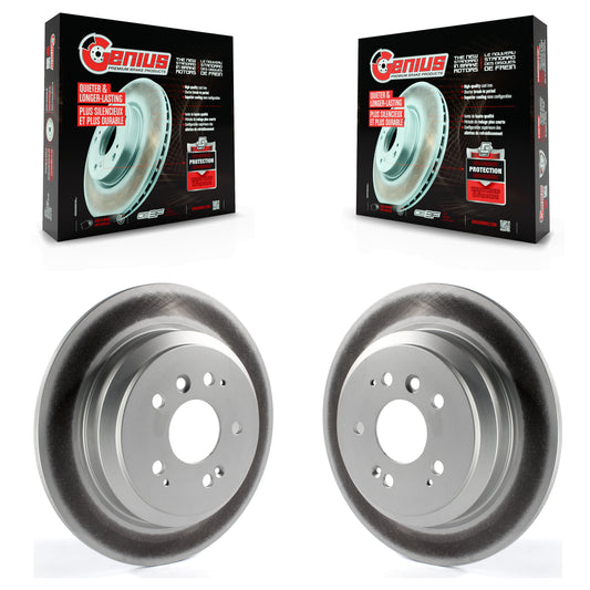 [Arrière] Kit de disque (revêtu) de frein pour Honda Pilot Ridgeline Passport KG-100672
