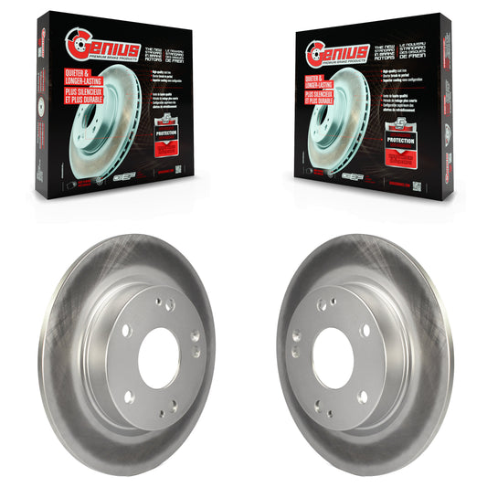 [Arrière] Kit de disque (revêtu) de frein pour Honda Civic Insight KG-100676